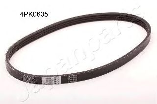 JAPANPARTS dv4pk0635 -  Поликлиновой ремень