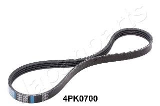 JAPANPARTS dv4pk0700 -  Поликлиновой ремень