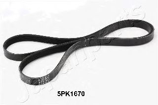 JAPANPARTS dv5pk1670 -  Поликлиновой ремень