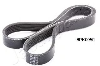 JAPANPARTS dv6pk0950 -  Поликлиновой ремень