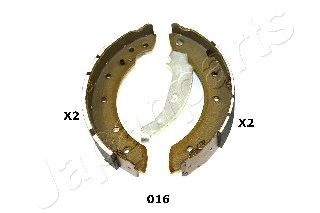 JAPANPARTS gf016af -  Комплект тормозных колодок