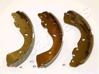 JAPANPARTS gf113af -  Комплект тормозных колодок