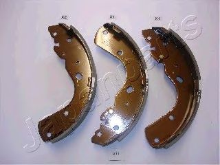 JAPANPARTS gf311af -  Комплект тормозных колодок