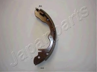 JAPANPARTS gf313af -  Комплект тормозных колодок
