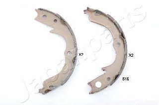 JAPANPARTS gf515af -  Комплект тормозных колодок, стояночная тормозная система