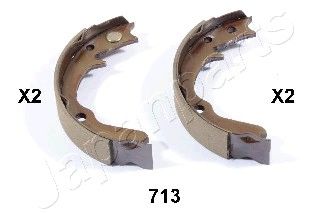 JAPANPARTS gf713af -  Комплект тормозных колодок, стояночная тормозная система