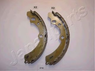JAPANPARTS gf810af -  Комплект тормозных колодок