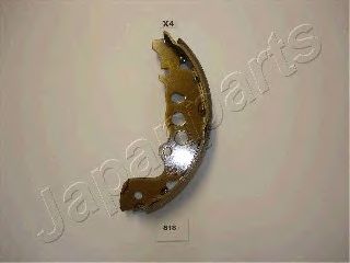 JAPANPARTS gf818af -  Комплект тормозных колодок