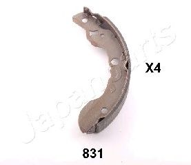 JAPANPARTS gf831af -  Комплект тормозных колодок