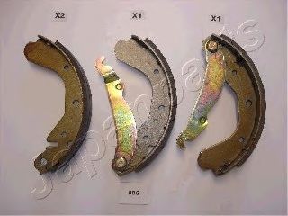JAPANPARTS gf996af -  Комплект тормозных колодок