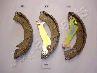 JAPANPARTS gfh06af -  Комплект тормозных колодок