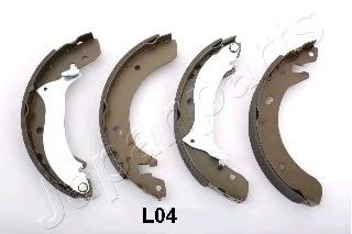 JAPANPARTS gfl04af -  Комплект тормозных колодок