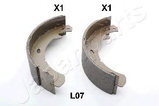 JAPANPARTS gfl07af -  Комплект тормозных колодок, стояночная тормозная система