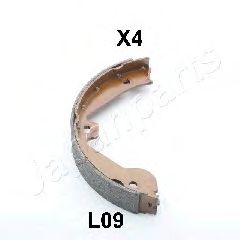 JAPANPARTS gfl09af -  Комплект тормозных колодок, стояночная тормозная система
