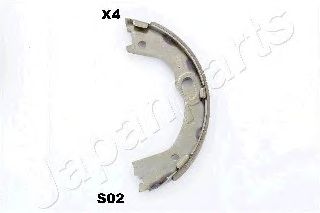 JAPANPARTS gfs02af -  Комплект тормозных колодок, стояночная тормозная система