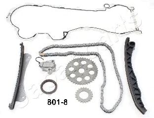 JAPANPARTS kdk8018 -  Комплект цепи привода распредвала