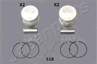 JAPANPARTS ki518 -  Поршень