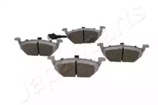 JAPANPARTS pa0043af -  Колодки тормозные дисковые передние, комплект