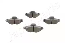 JAPANPARTS pa0058af -  Колодки тормозные дисковые передние, комплект