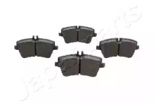JAPANPARTS pa0067af -  Колодки тормозные дисковые передние, комплект