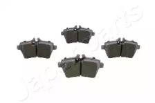 JAPANPARTS pa0068af -  Комплект тормозных колодок, дисковый тормоз