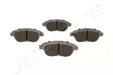 JAPANPARTS pa0076af -  Колодки тормозные дисковые передние, комплект