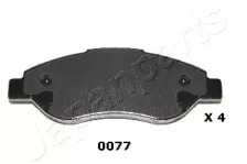 JAPANPARTS pa0077af -  Комплект тормозных колодок, дисковый тормоз