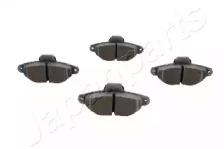 JAPANPARTS pa0087af -  Колодки тормозные дисковые передние, комплект