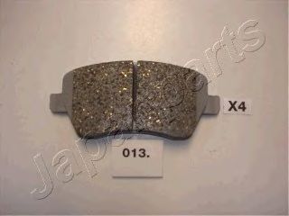 JAPANPARTS pa013af -  Комплект тормозных колодок, дисковый тормоз