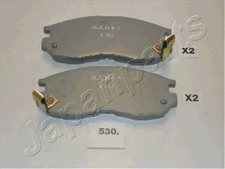 JAPANPARTS pa530af -  Комплект тормозных колодок, дисковый тормоз
