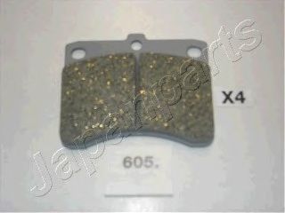 JAPANPARTS pa605af -  Комплект тормозных колодок, дисковый тормоз