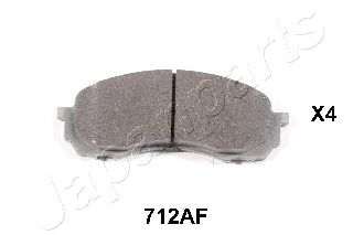 JAPANPARTS pa712af -  Комплект тормозных колодок, дисковый тормоз