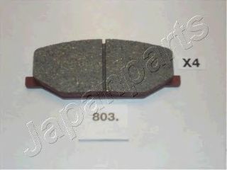 JAPANPARTS pa803af -  Комплект тормозных колодок, дисковый тормоз