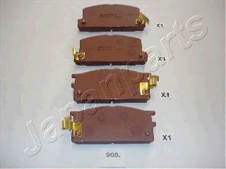 JAPANPARTS pa900af -  Комплект тормозных колодок, дисковый тормоз
