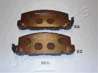 JAPANPARTS pa901af -  Комплект тормозных колодок, дисковый тормоз