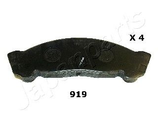 JAPANPARTS pa919af -  Комплект тормозных колодок, дисковый тормоз