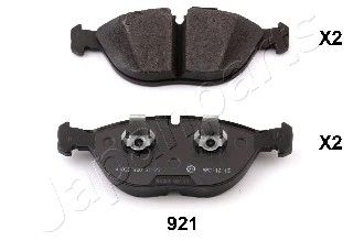 JAPANPARTS pa921af -  Колодки тормозные дисковые задниеие, комплект