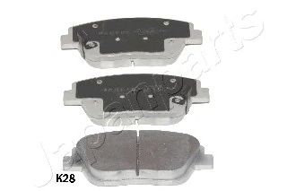 JAPANPARTS pak28af -  Комплект тормозных колодок, дисковый тормоз