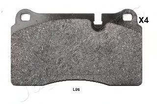 JAPANPARTS pal06af -  Комплект тормозных колодок, дисковый тормоз