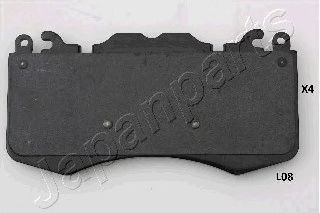 JAPANPARTS pal08af -  Комплект тормозных колодок, дисковый тормоз