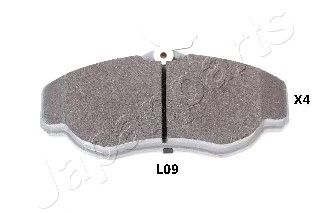 JAPANPARTS pal09af -  Комплект тормозных колодок, дисковый тормоз