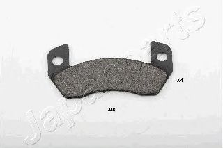 JAPANPARTS pp008af -  Комплект тормозных колодок, дисковый тормоз
