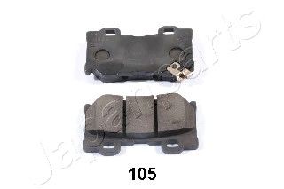 JAPANPARTS pp105af -  Колодки тормозные дисковые задниеие, комплект