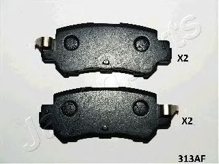 JAPANPARTS pp313af -  Комплект тормозных колодок, дисковый тормоз