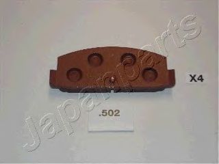 JAPANPARTS pp502af -  Комплект тормозных колодок, дисковый тормоз