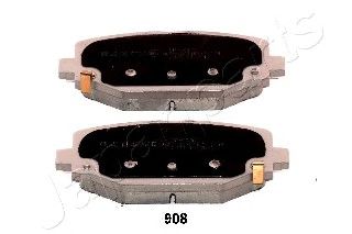JAPANPARTS pp908af -  Комплект тормозных колодок, дисковый тормоз