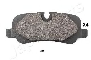 JAPANPARTS ppl01af -  Комплект тормозных колодок, дисковый тормоз
