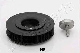 JAPANPARTS pu105 -  Ременный шкив, коленчатый вал