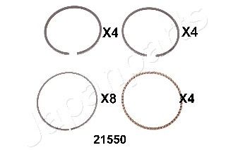 JAPANPARTS rc21550 -  Поршневое кольцо