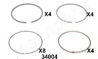 JAPANPARTS rc34004 -  Поршневое кольцо